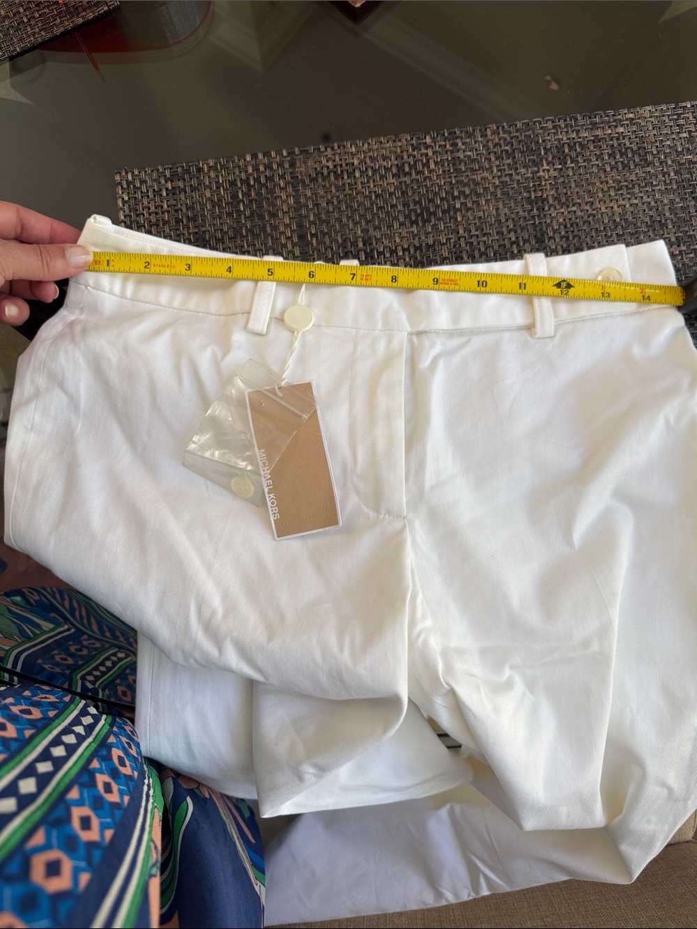 Michael Kors brand new gorgeous white pants made in Italy, perfect for summer - Picture 10 of 10